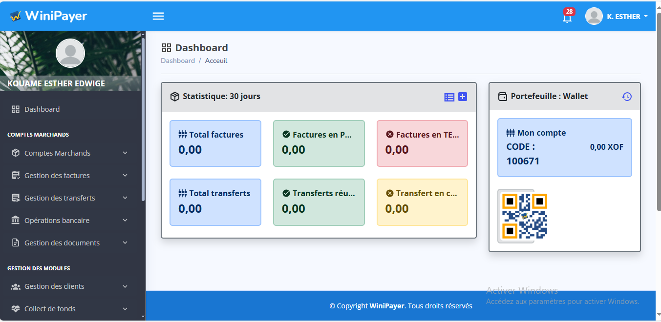 image dashboard